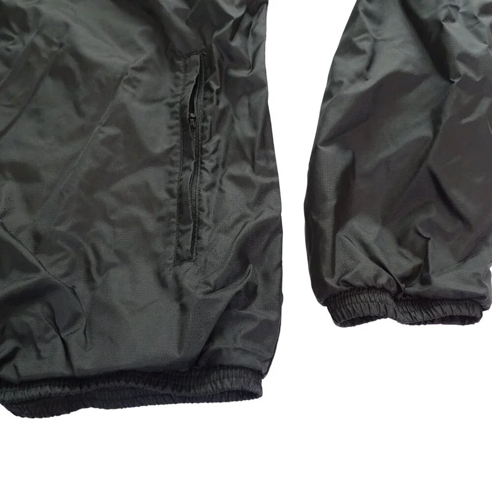 Puma Mens Black Full Zip Windbreaker Jacket Size XL Nylon Classic Casual - Picture 4 of 16